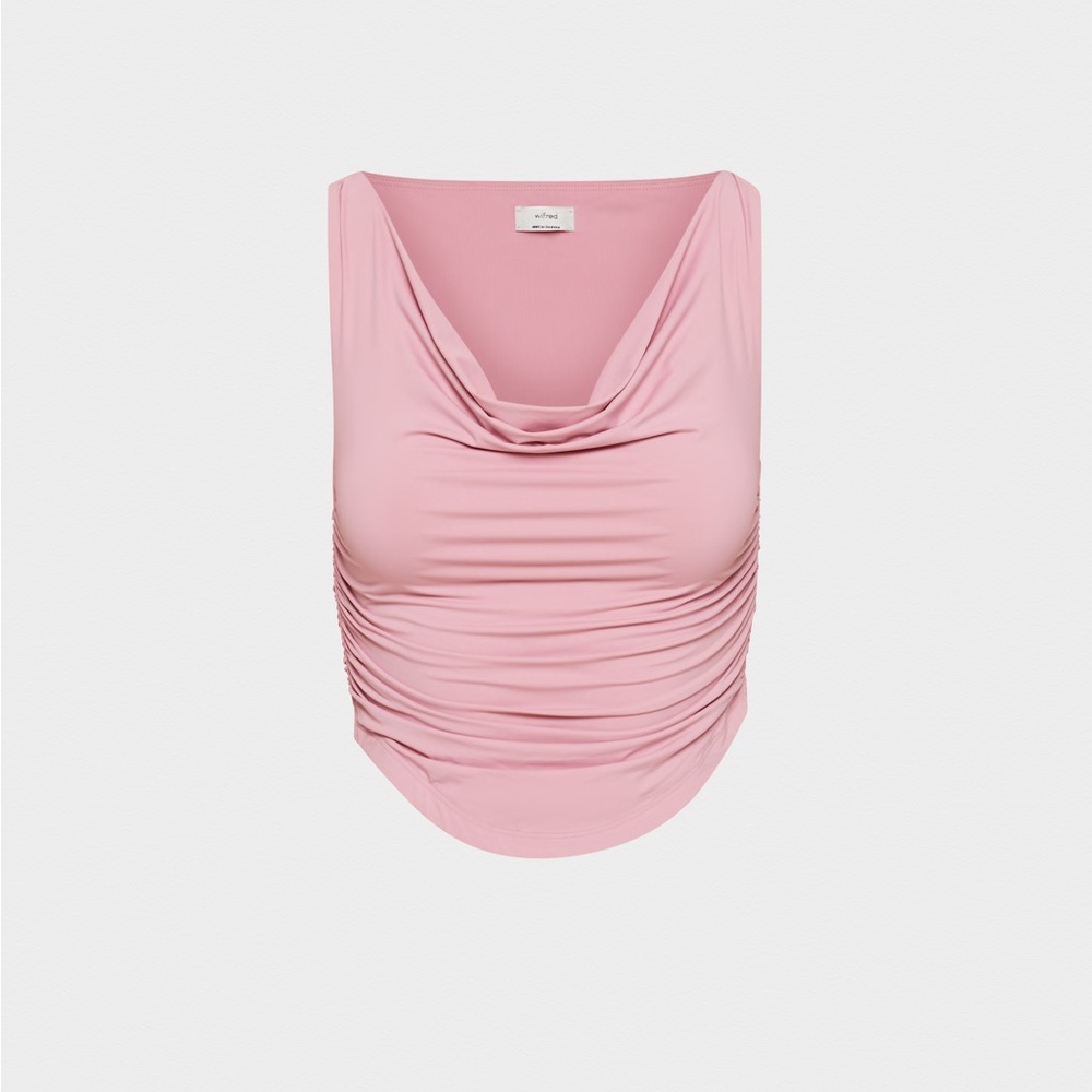 Aritzia Pink Parfait Tank Top
